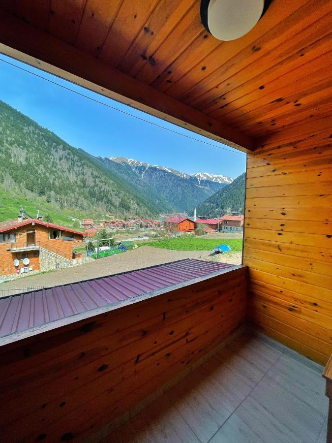 Zeren Bungalov Aparthotel Uzungol Bagian luar foto