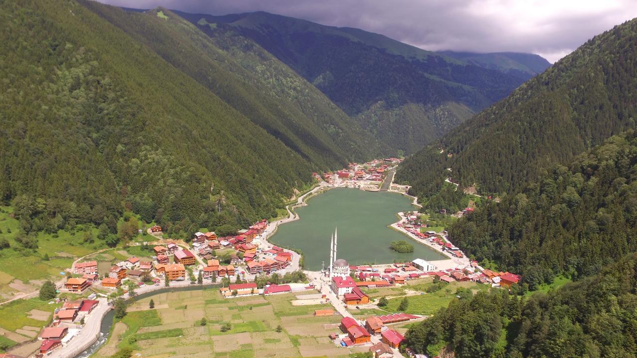 Zeren Bungalov Aparthotel Uzungol Bagian luar foto